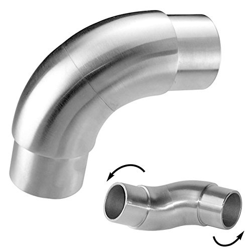 Top Hardware Railing Tubing Connector Elbow 90 Swivel 